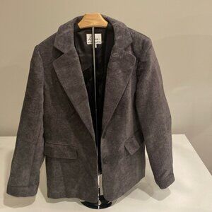 Linea charcoal blazer, size medium